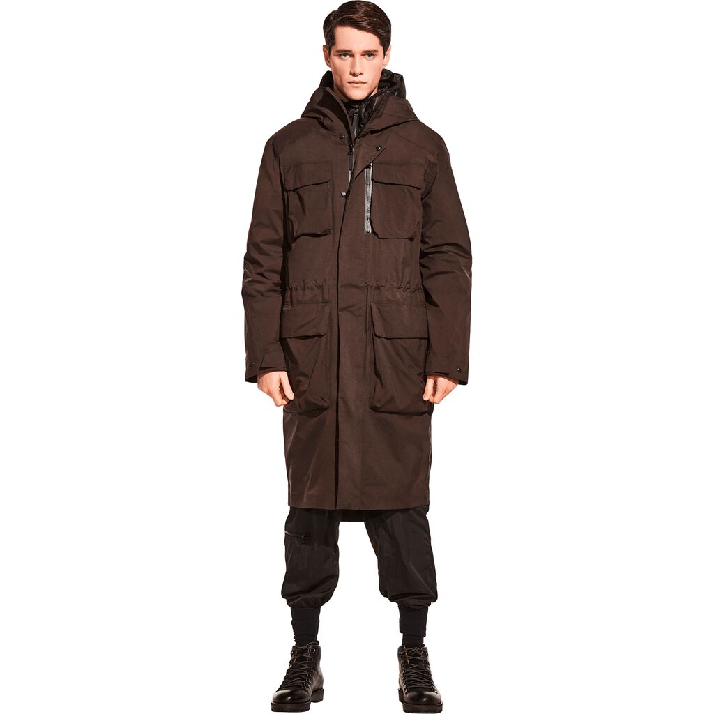 Jack Wolfskin HUDSON YARDS Vestes Homme Chocolat - IFMTUHK-36